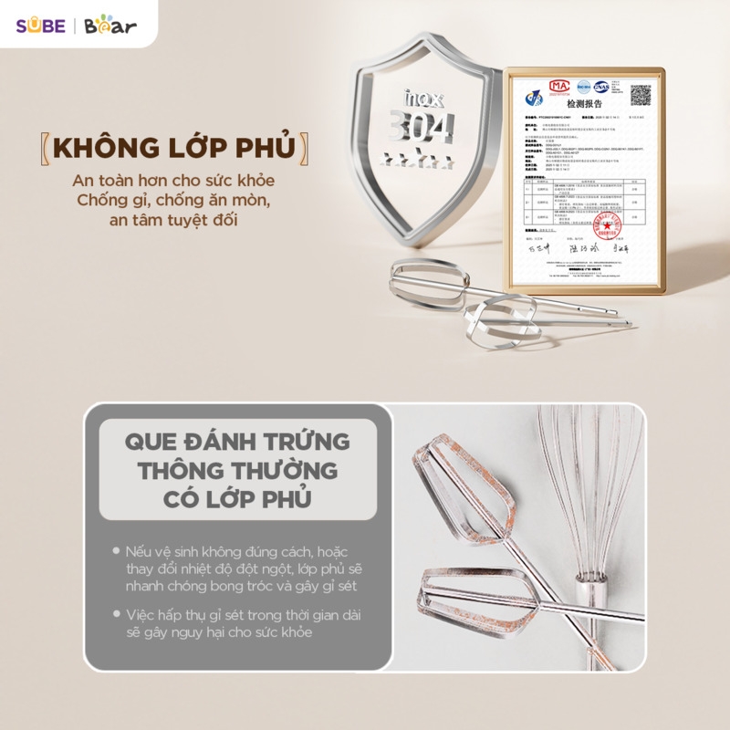 Máy đánh trứng Bear HM-5H01J29